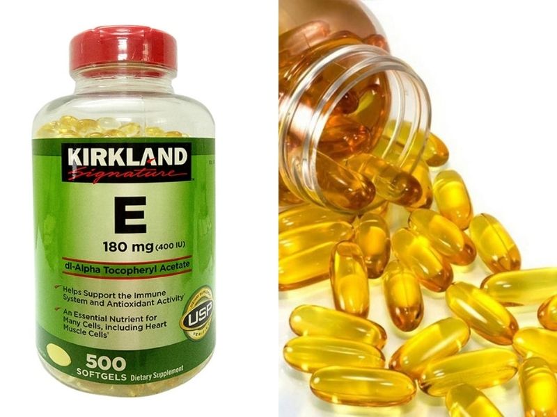 Viên uống Kirkland Vitamin E có nhiều tác dụng khác nhau