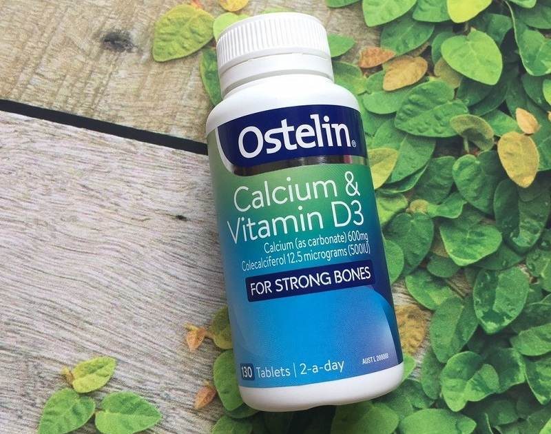 Viên uống bổ sung Ostelin Calcium và Vitamin D3 cho bà bầu