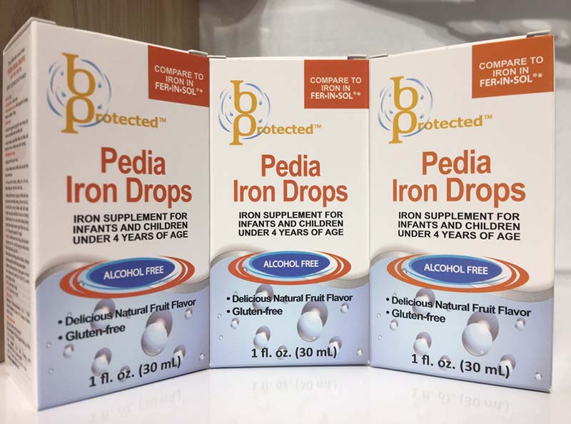 Thông tin về sản phẩm Pedia Iron Drops 