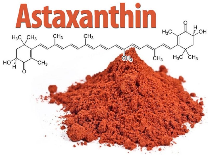 Thành phần chính của viên uống là Astaxanthin chống lão hóa da gấp 550 lần Vitamin E; gấp 6000 lần vitamin C