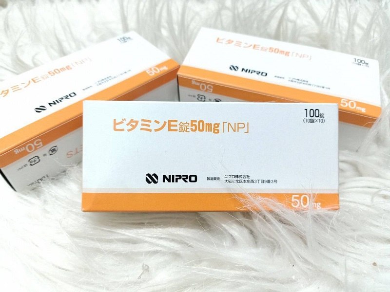 Vitamin E Nipro đảm bảo chất lượng và độ an toàn đạt chuẩn