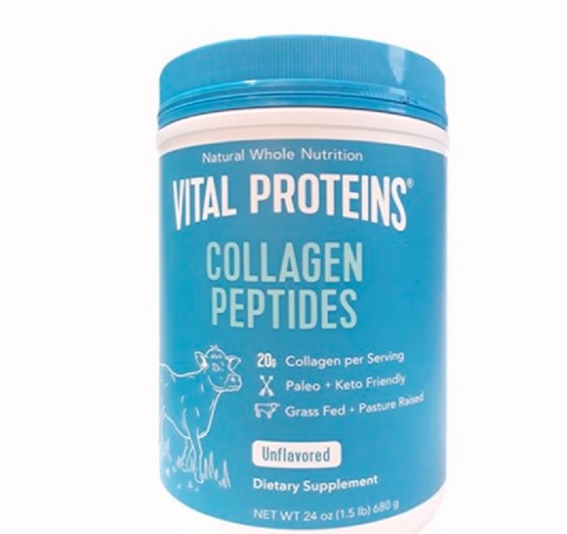 Bột collagen thủy phân Vital Proteins Collagen Peptides Unflavored