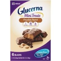Bánh Glucerna Mini Treats Chocolate Caramel 6 bịch cho người kiêng đường
