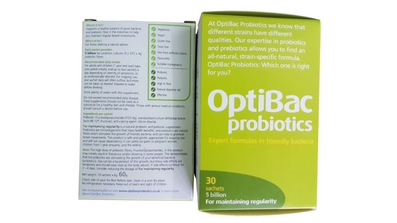 Men vi sinh Optibac Probiotics là sản phẩm của thương hiệu men vi sinh hàng đầu Anh Quốc