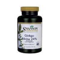 Viên uống tăng cường trí nhớ Swanson Ginkgo Biloba Extract 24% 60mg 120 viên