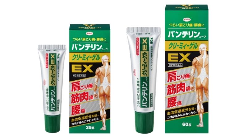 Vantelin Kowa Creamy Gel EX - Gel Bôi Giảm Đau Nhức của Nhật Bản