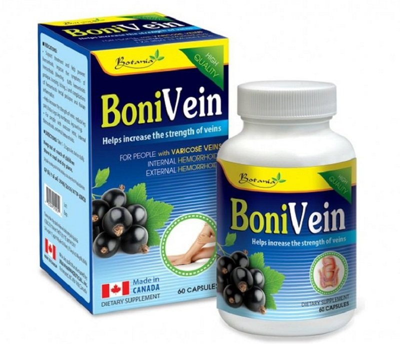 Viên uống BoniVein được phân phối chính hãng tại Việt Nam