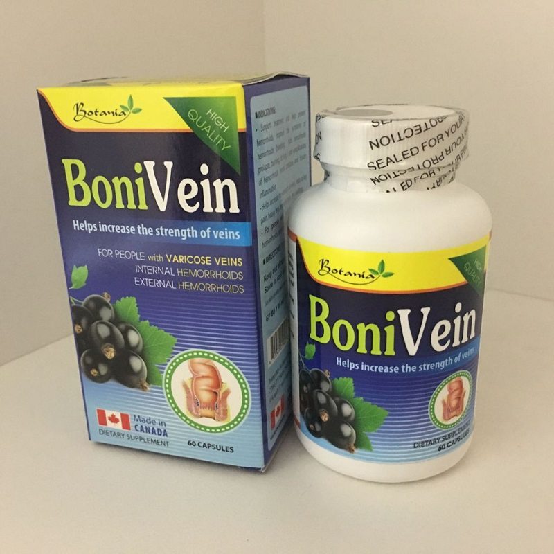 Bonivein - Hỗ trợ suy giãn tĩnh mạch hiệu quả