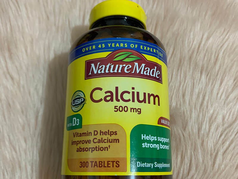 Canxi cho mẹ bầu Nature Made Calcium