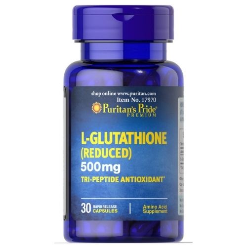 Viên uống L Glutathione 500mg hỗ trợ làm trắng da