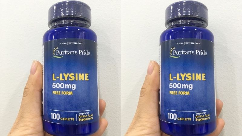 Hướng dẫn uống L-Lysine 500mg