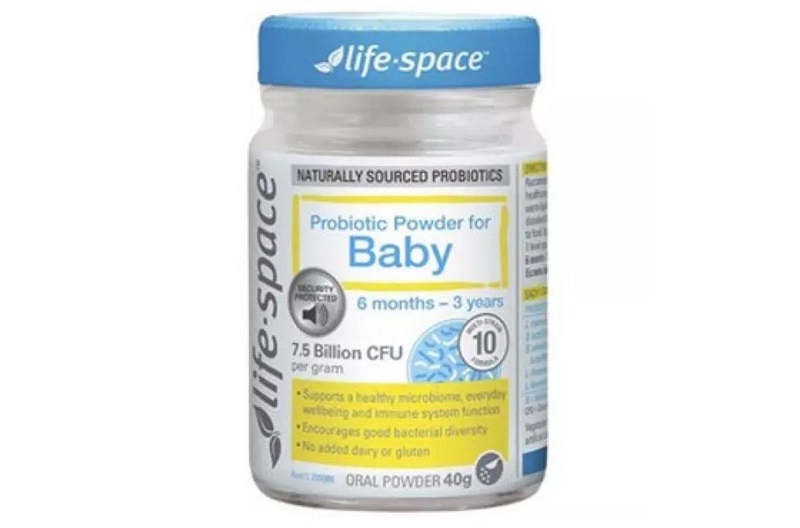 Men vi sinh Life Space Powder for baby của Úc