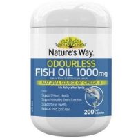 Nature’s Way Fish Oil 1000mg dầu cá 200V