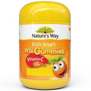 Nature’s Way Vita Gummies Vitamin C + Zinc – Kẹo bổ sung vitamin C Cho Bé 