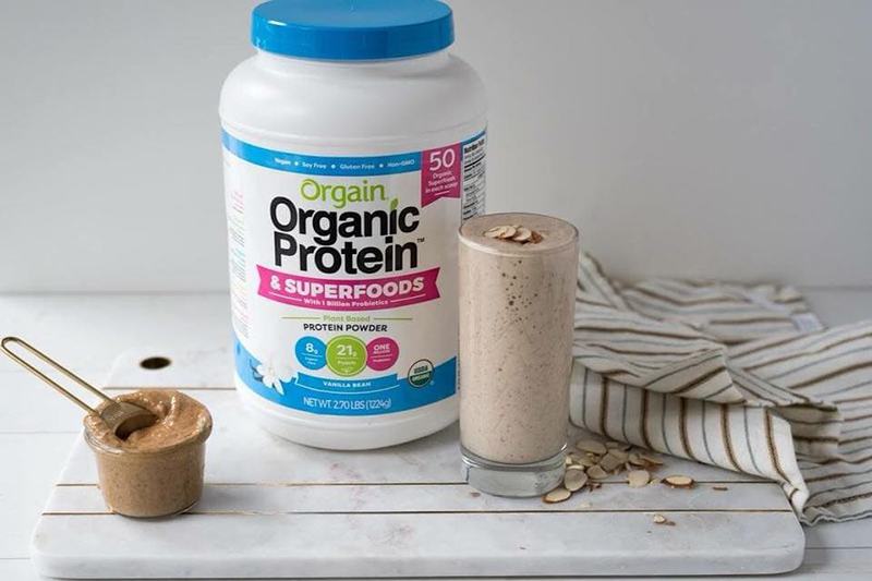 Bột dinh dưỡng Organic Protein Powder có nhiều hương vị khác nhau để chọn lựa