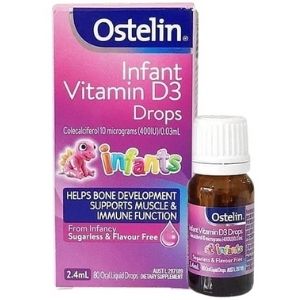 Ostelin Infant Vitamin D3 Drops 2.4 Ml của Úc chính hãng