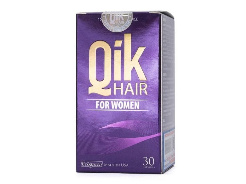 Sản phẩm Qik Hair For Women được các chuyên gia hàng đầu tại Mỹ nghiên cứu và sản xuất