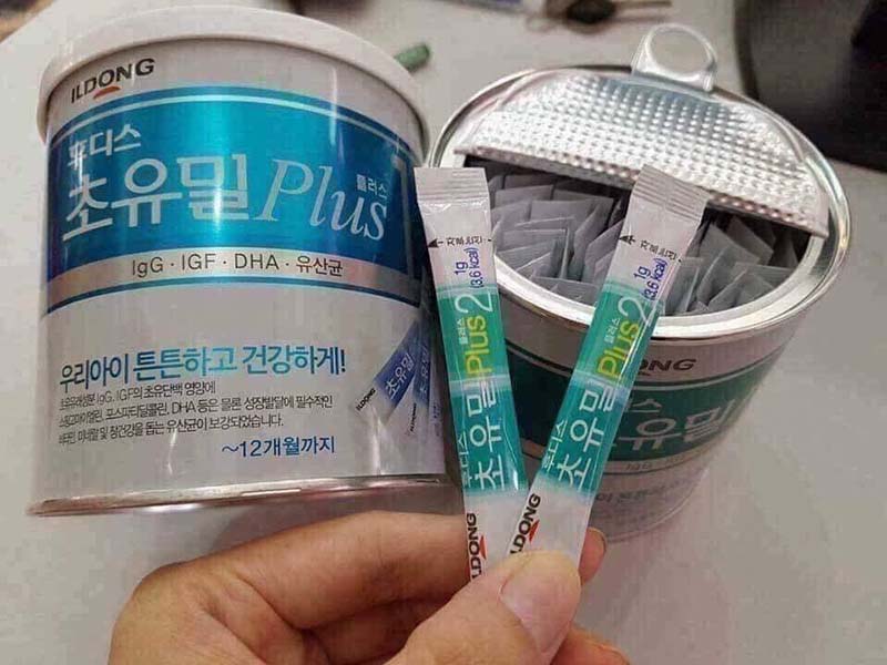 Sản phẩm sữa non ILDONG số 2 cho trẻ 1-9 tuổi đến từ thương hiệu nổi tiếng tại Hàn Quốc