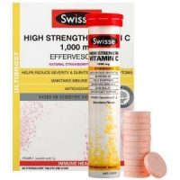 Swisse Ultiboost High Strength Vitamin C – Viên sủi bổ sung Vitamin C 60 viên