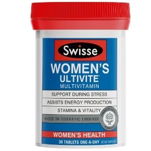Swisse Women’s Ultivite Multivitamin bổ sung vitamin cho nữ giới
