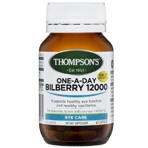 Thompson’s One-A-Day Bilberry 12000mg – Viên uống hỗ trợ mắt