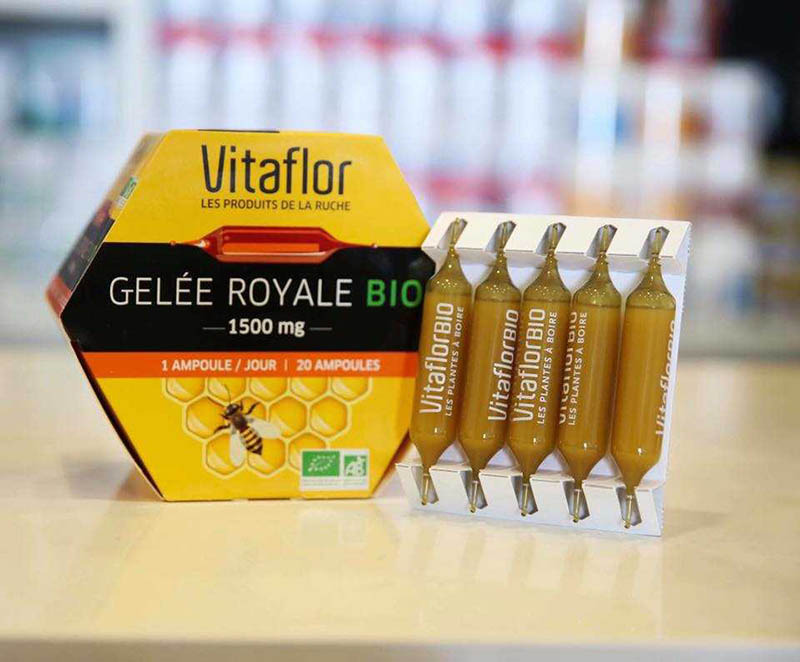 Sữa ong chúa Vitaflor hỗ trợ chăm sóc tóc hiệu quả