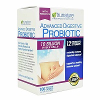 Viên uống tốt cho hệ tiêu hóa Trunature Advanced Digestive Probiotic