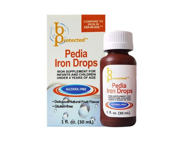 Pedia Iron Drops - Viên bổ máu cho trẻ