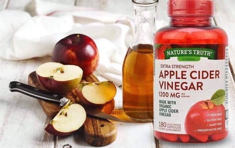 Viên uống giảm cân Apple Cider Vinegar được sản xuất tại Mỹ, giúp giảm cân an toàn và hiệu quả