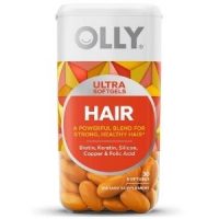 Viên uống bổ sung dưỡng chất cho tóc Olly Hair Ultra 30 Softgels