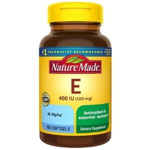 Nature Made – Viên uống bổ sung Vitamin E 400 IU