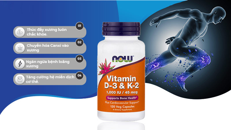 Now Vitamin D3 được đông đảo khách hàng bình chọn là sản phẩm chất lượng
