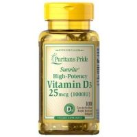 Viên uống vitamin D3 Puritan’s Pride 1000 IU