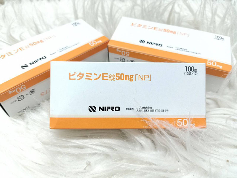 Vitamin E Nipro xuất xứ từ Nhật Bản