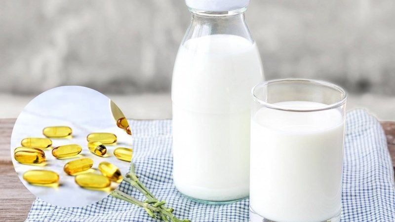 Chăm sóc da mặt với vitamin E và sữa tươi