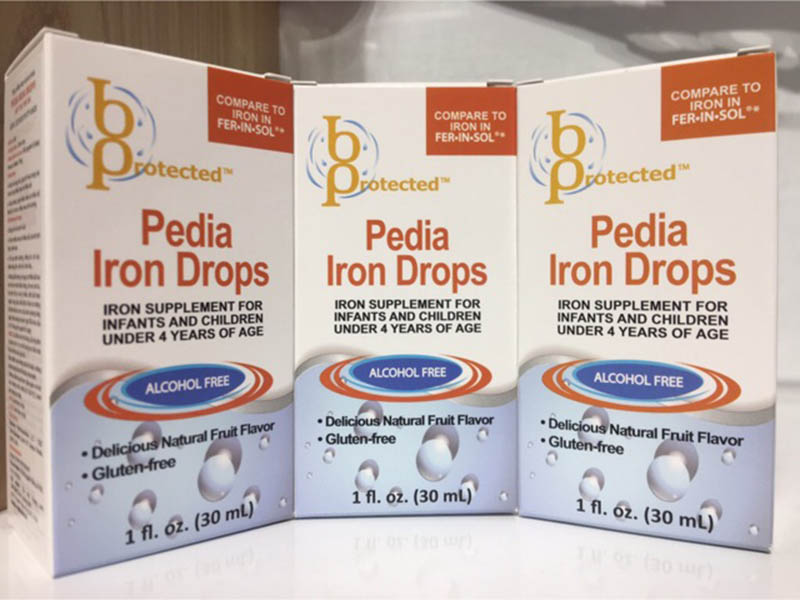 Pedia Iron Drops cho trẻ nhỏ