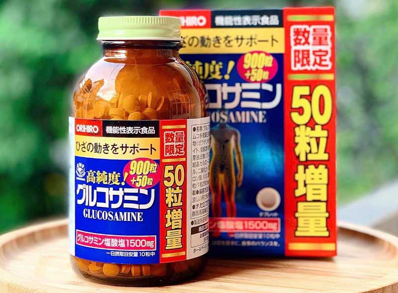Glucosamine Orihiro 1500mg được sản xuất tại Nhật Bản