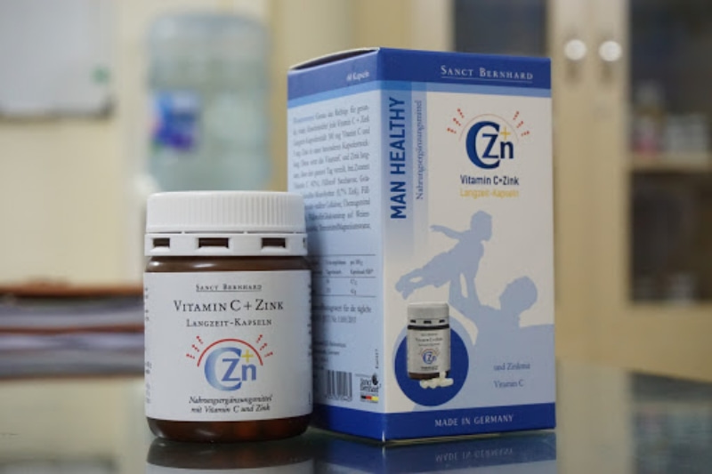 Thuốc cường dương của Đức Kẽm Vitamin C + Zink có giá cả phải chăng phù hợp với người Việt