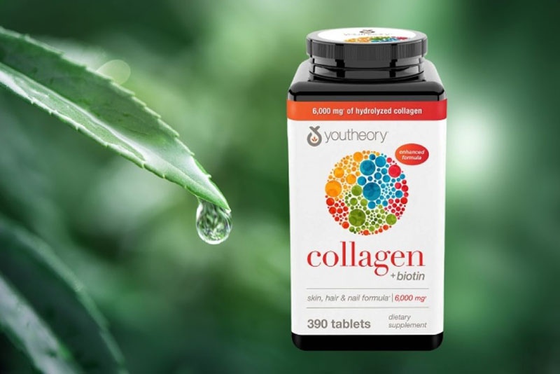 Viên uống Collagen Youtheory with Biotin Type