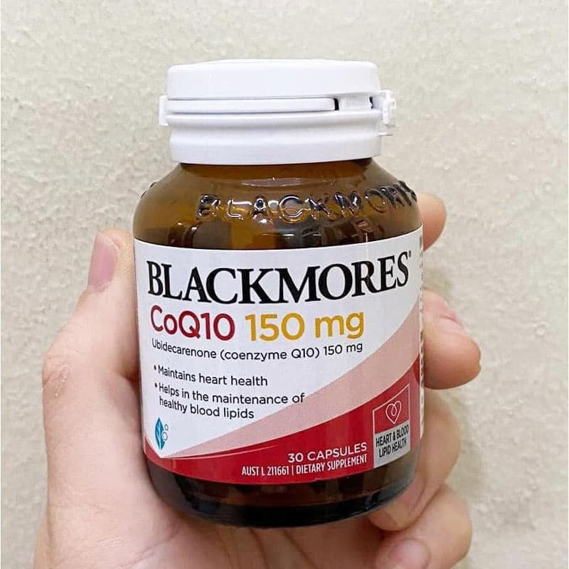 Viên uống tăng cường sức khỏe tim mạch, phòng ngừa đột quỵ Blackmores CoQ10