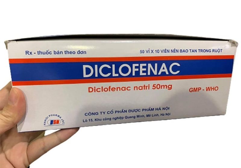 Thuôc chống viêm Diclofenac