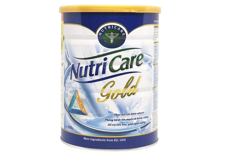 Nutricare Gold còn có chứa nano canxi cùng vitamin B3