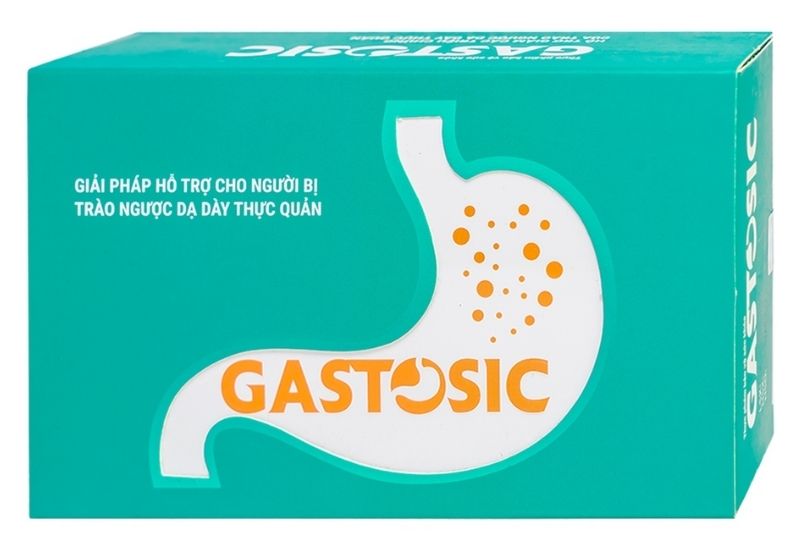 Thực phẩm chức năng Gastosic hỗ trợ đẩy lùi các triệu chứng ợ hơi, ợ chua, đau bụng do bệnh trào ngược dạ dày