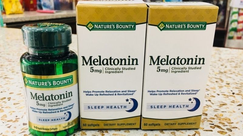 Viên uống cải thiện giấc ngủ Nature’s Bounty Melatonin 5mg