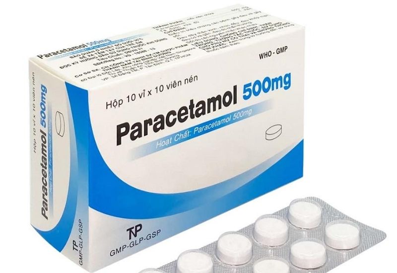 Thuốc trị thoái hóa khớp gối tốt nhất hiện nay - Paracetamol