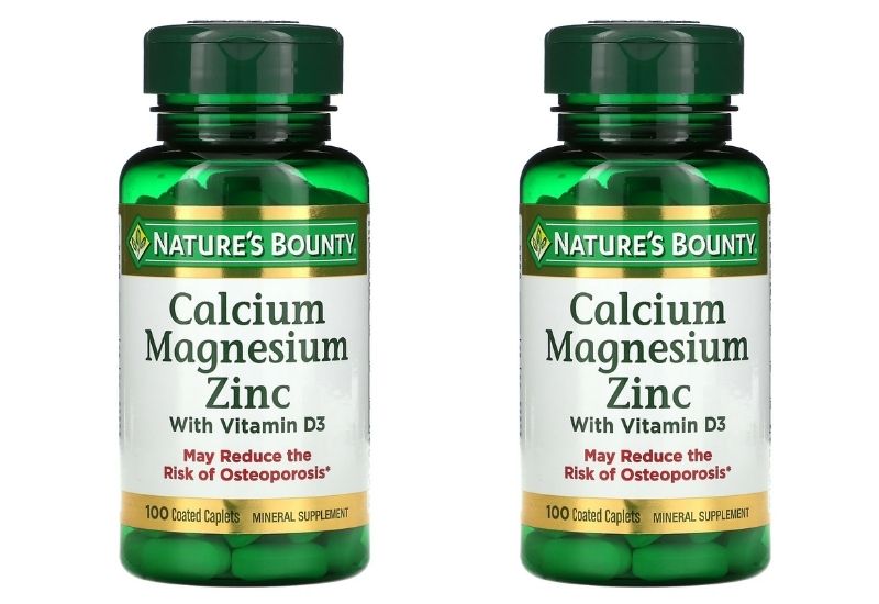 Viên uống bổ dưỡng Nature’s Bounty Calcium Magnesium Zinc With D3