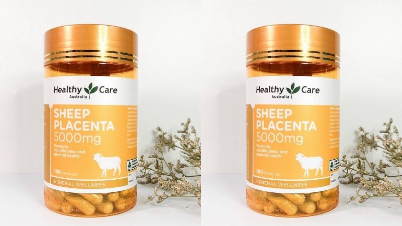 Tham khảo nhau thai cừu Healthy Care Sheep Placenta 