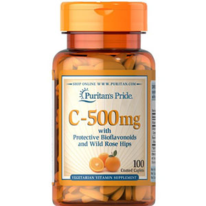 Viên uống Vitamin C 500mg Puritan’s Pride