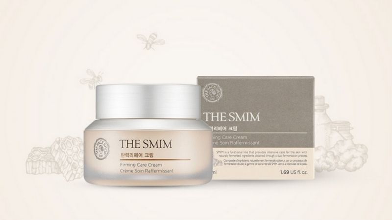 The Smim Firming Care Cream của The Face Shop là kem ủ trắng da mặt Hàn Quốc nổi tiếng