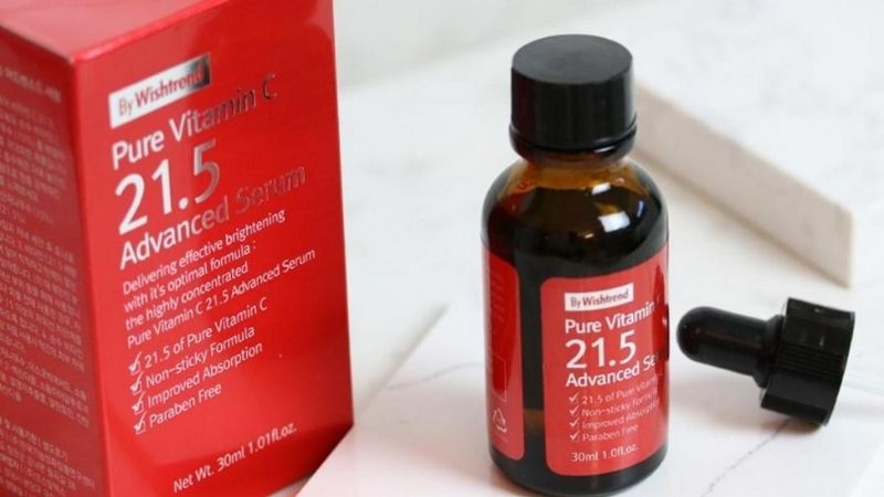 Vitamin C21.5 Wishtrend Pure làm sáng da, giảm dầu thừa rất tốt